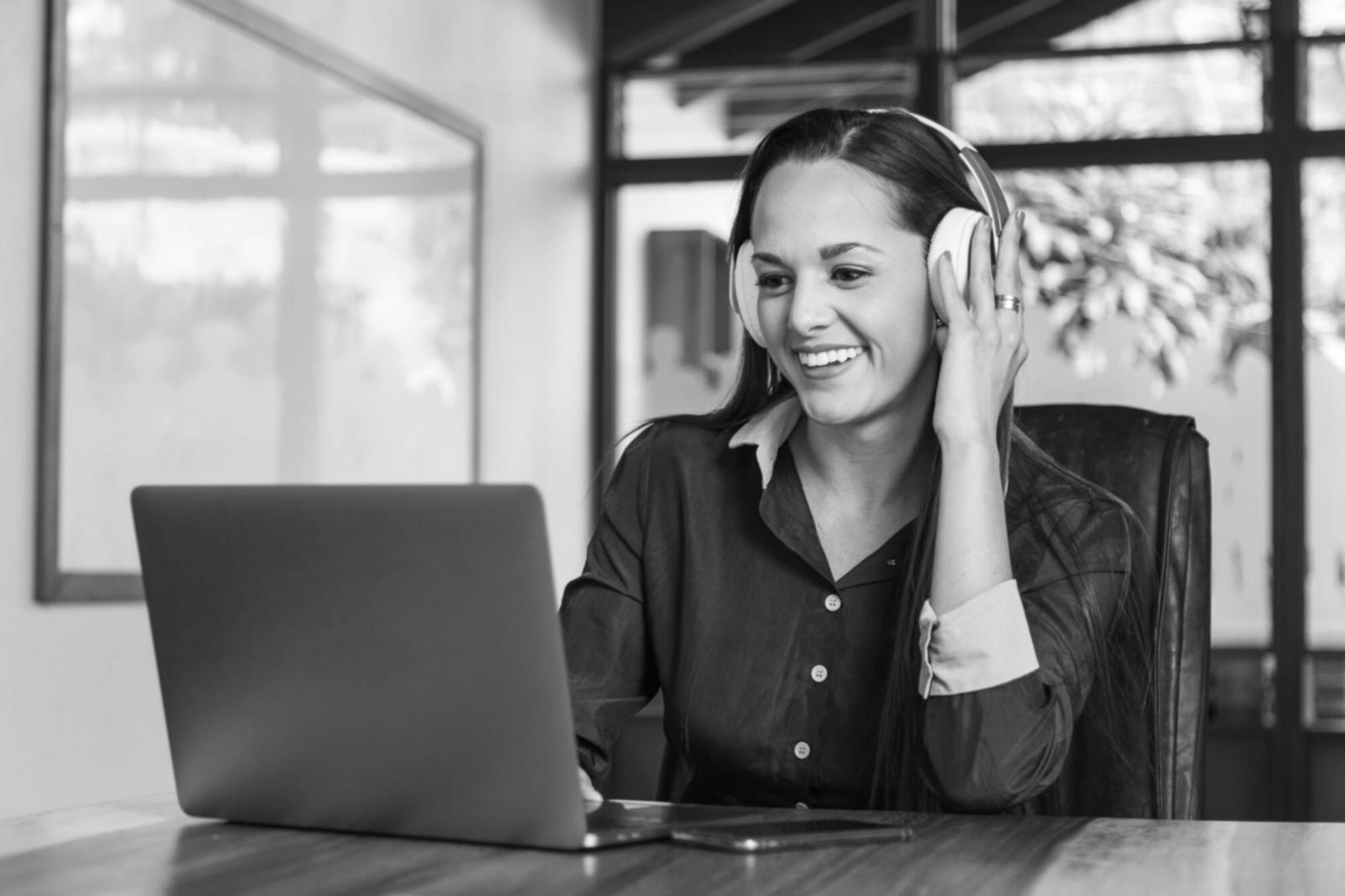 Financial planning consultation showing charts and documents on a modern desk